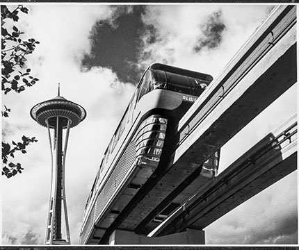 1961: Space Needle and Monorail open