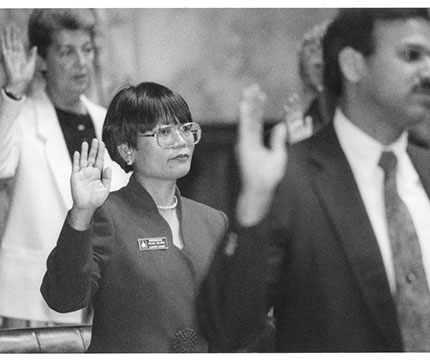 1992: First Asian elected to WA Legislature, Velma Veloria